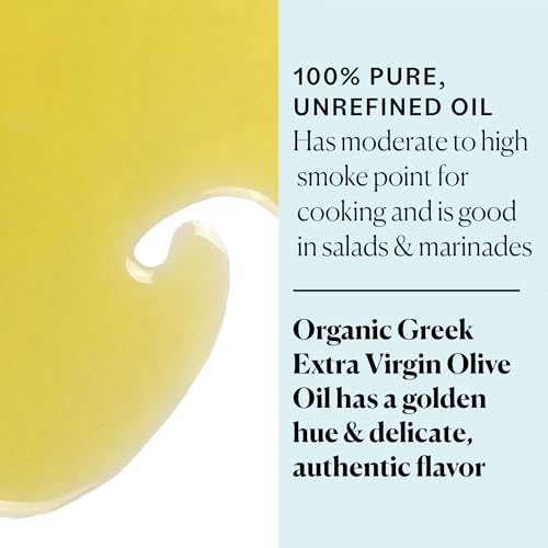 Organic Extra Virgin Olive Oil, 16 fl oz Cold Pressed Unfiltered R307808