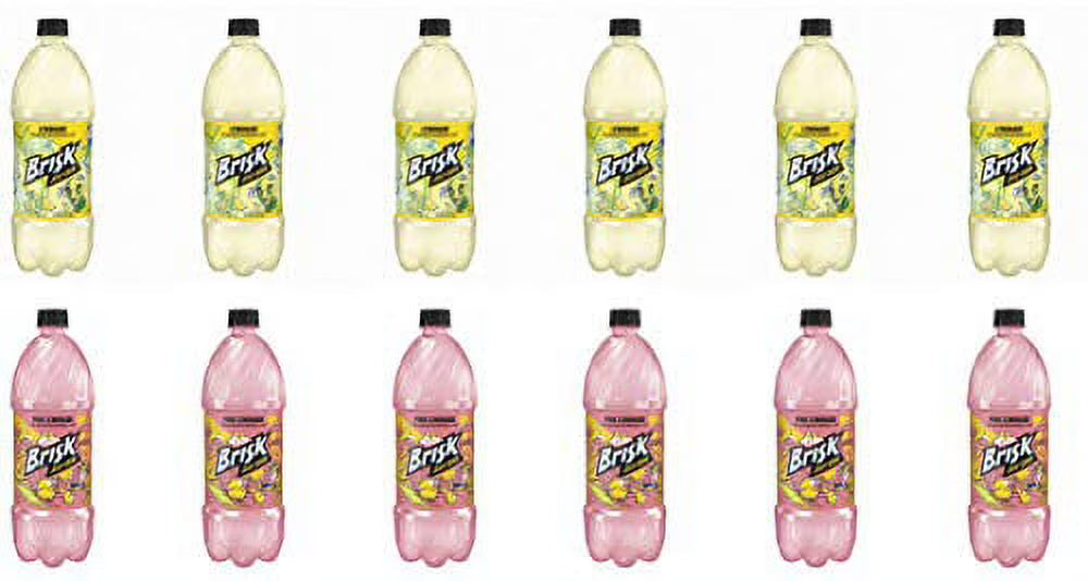Brisk Lemonade 1L Plastic Bottle, 12 Per Case J898610