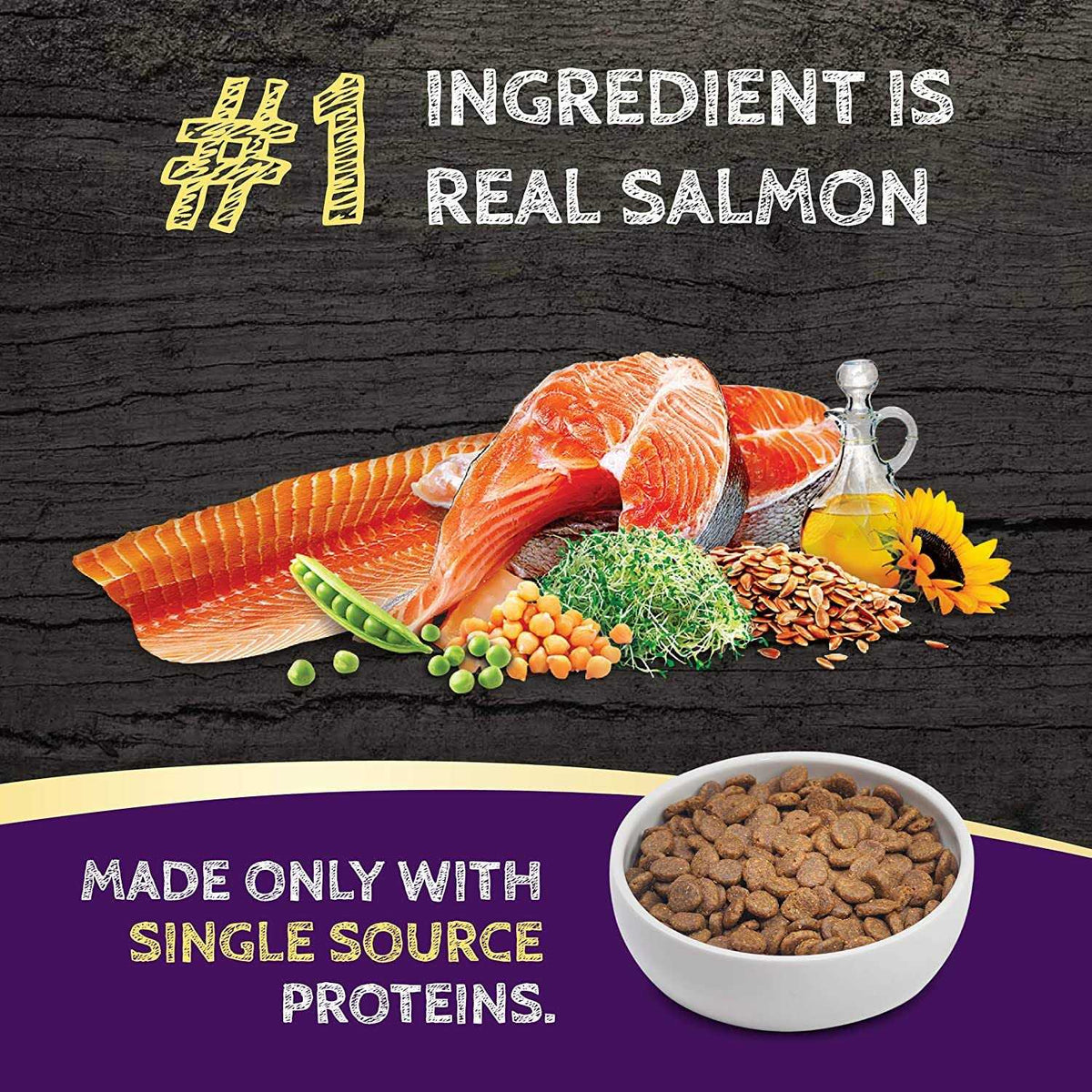 Salmon Formula Dry Dog Food B973