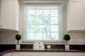 Cordless Soft White Faux Wood Room Darkening Blinds D63171