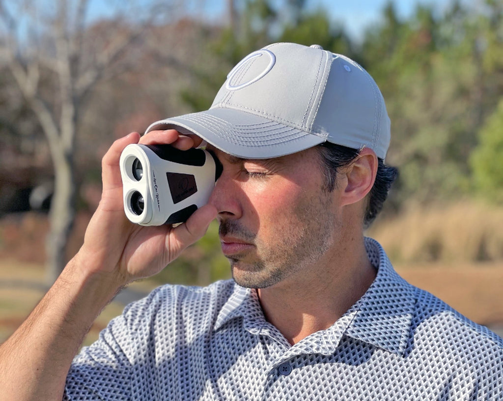Golf Rangefinder with Slope Compensation, 6X Magnification up to 800yds (White) A778