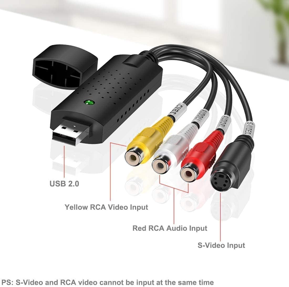 USB 2.0 Video Audio Grabber Converter V447