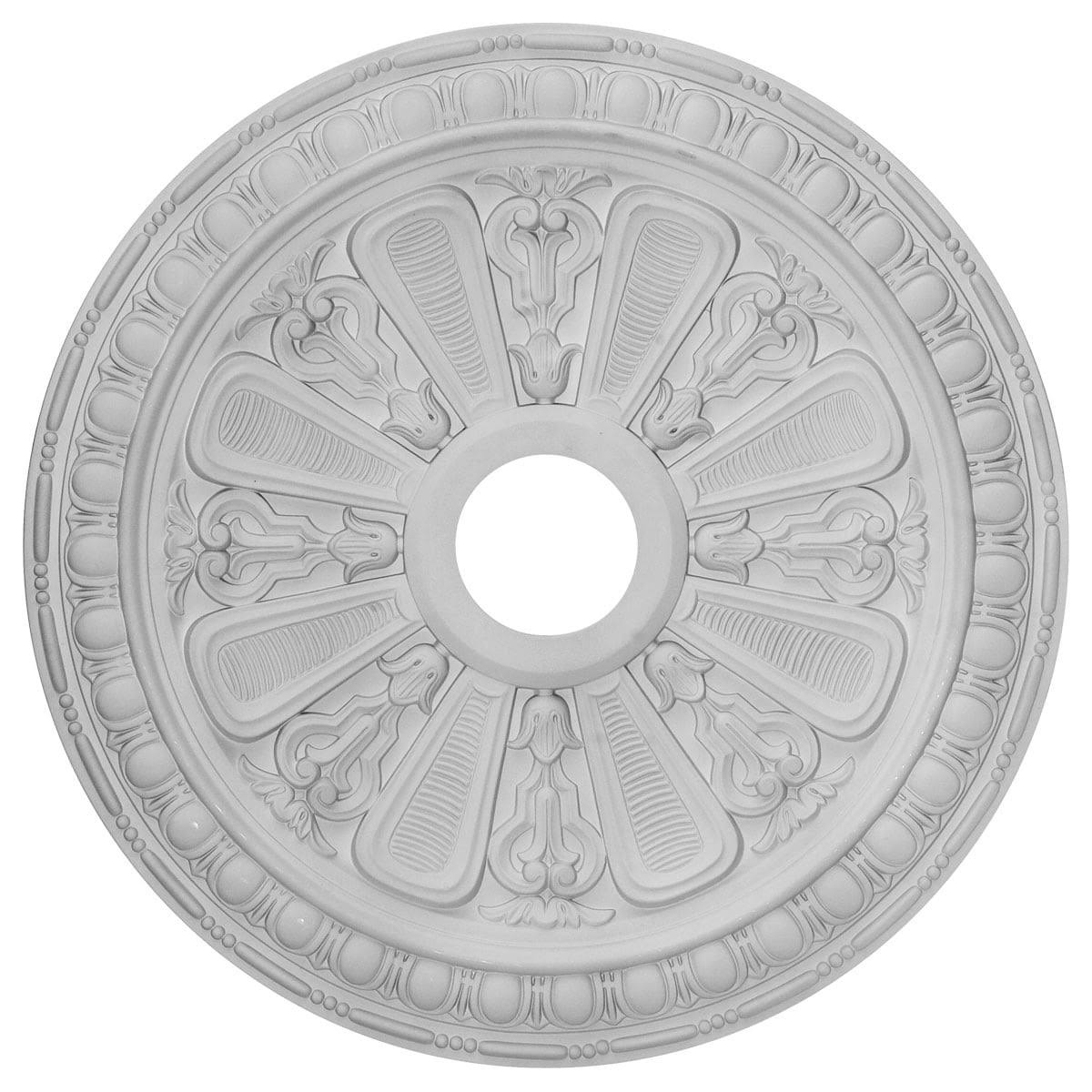 Green Gold Hand-Painted Ceiling Medallion Z6846