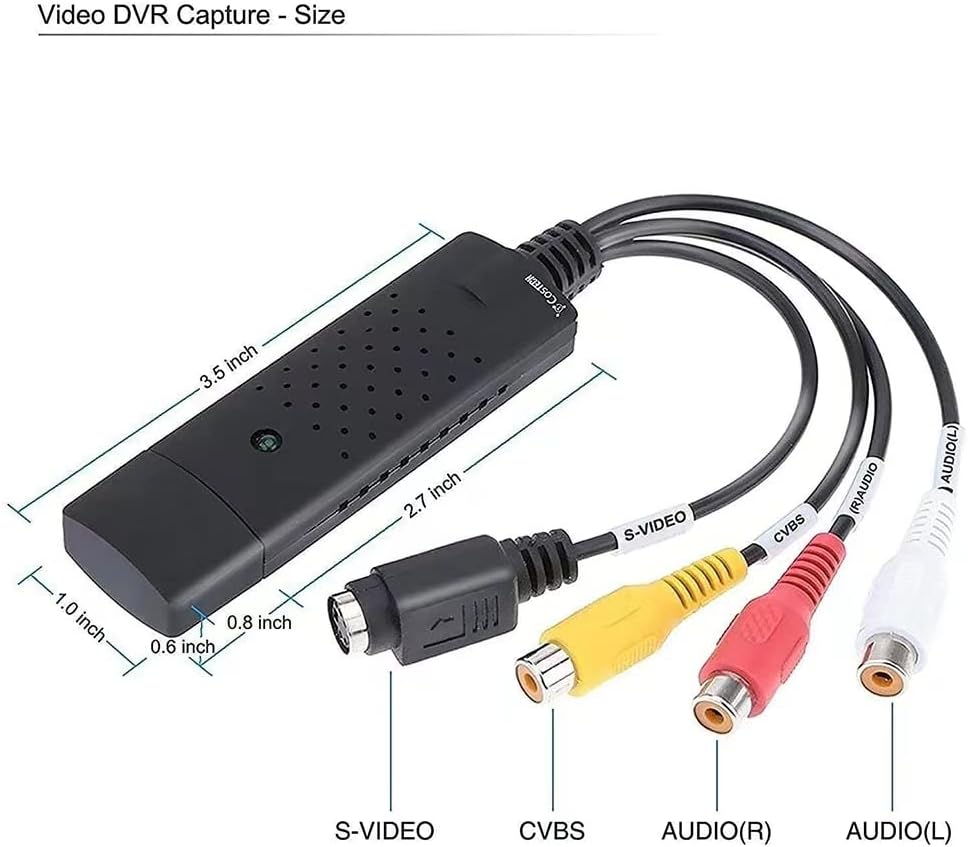 USB 2.0 Video Audio Grabber Converter V447