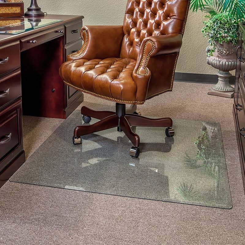 Clear Executive Chair Mat 46 x 46 T77613