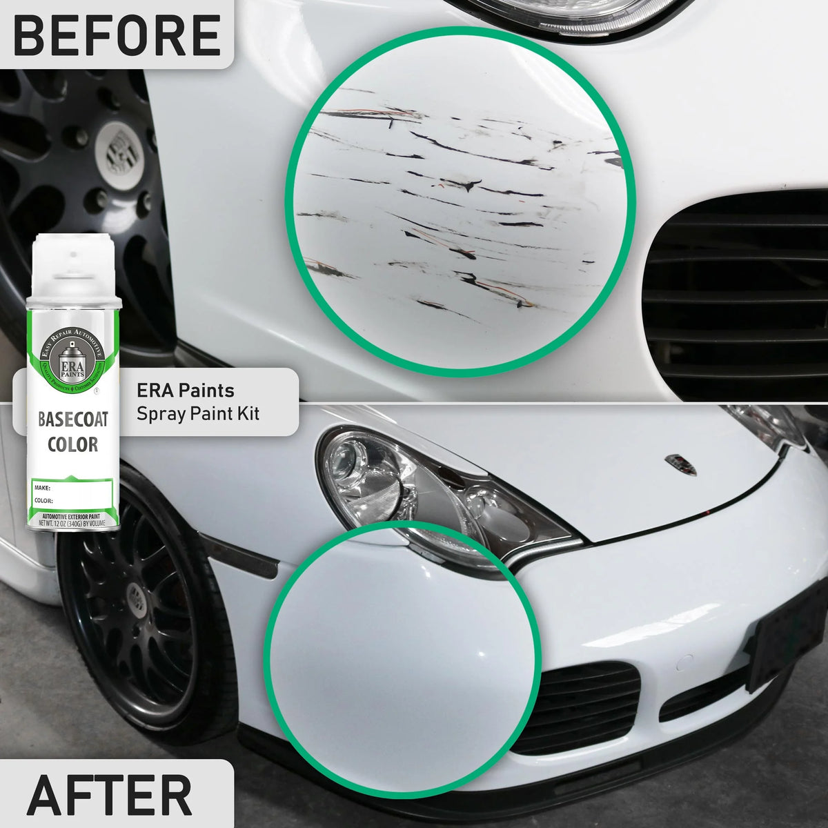 Automotive Touch Up Paint Spray Kit with Clearcoat C9674