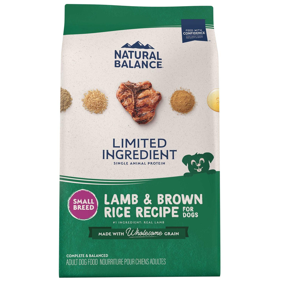 Limited Ingredient Lamb & Brown Rice Dry Dog Food V74206