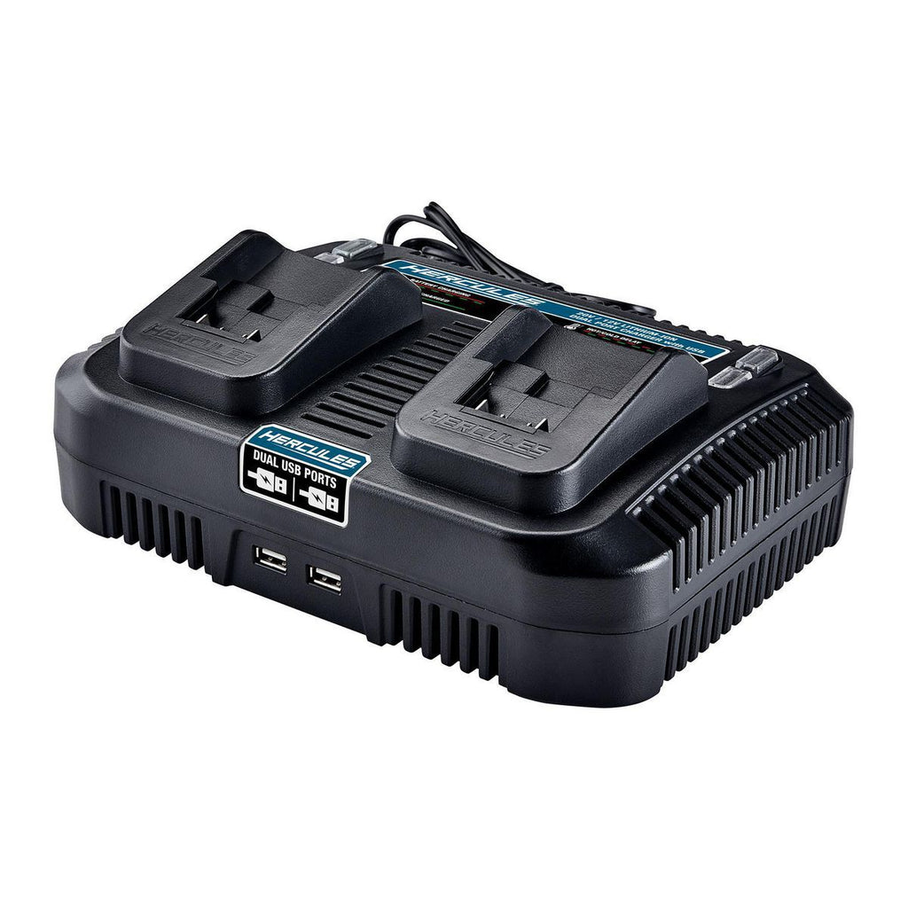 20/12V Lithium-Ion Multi-Voltage Dual-Port Charger with Dual USB F751