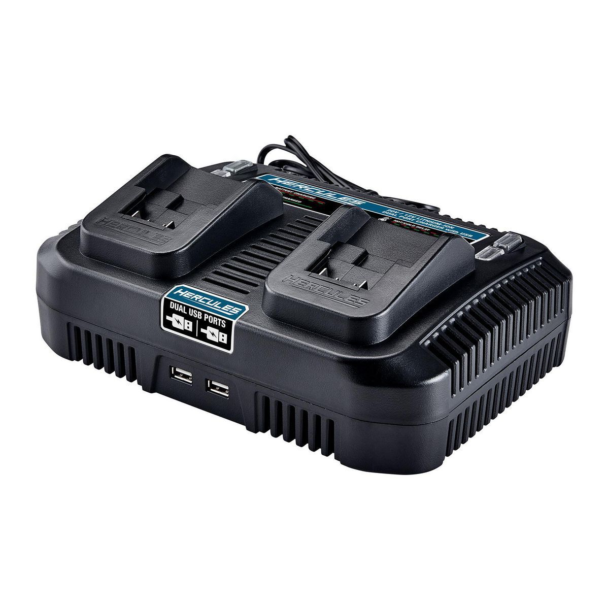 20/12V Lithium-Ion Multi-Voltage Dual-Port Charger with Dual USB F751