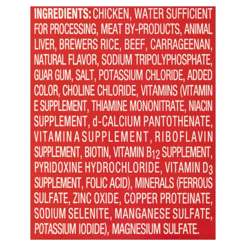Beef Wet Dog Food W12879