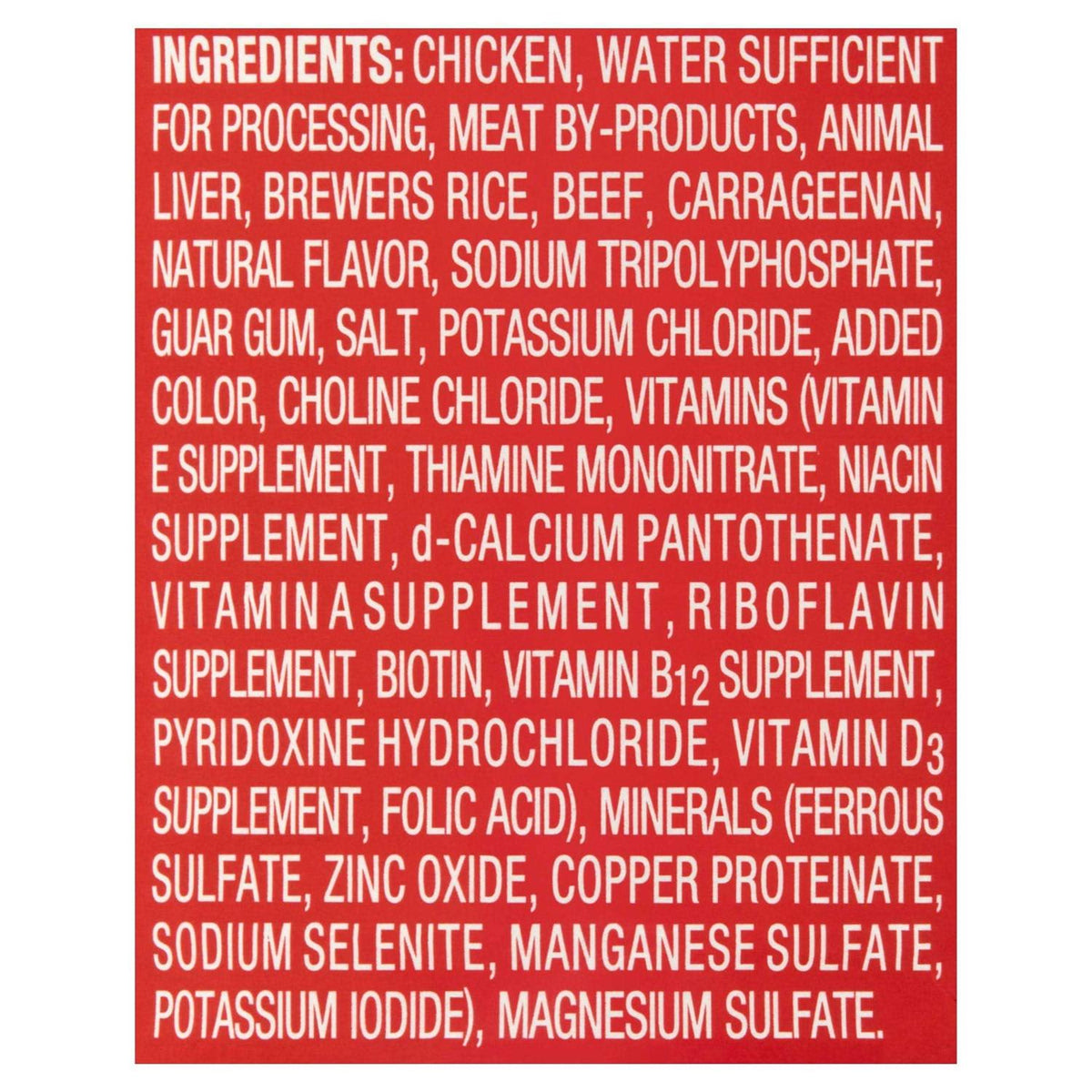 Beef Wet Dog Food W12879