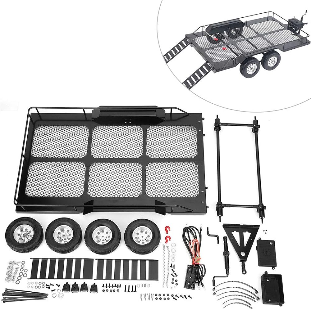 1/10 RC Car Trailer with Four Tires V2032
