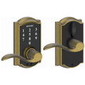 Antique Brass Touch Lock with Accent Lever S495238