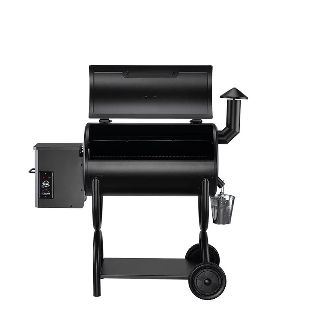 560 sq. in. Wood Pellet Grill & Smoker, 8 in 1 BBQ Grill N373