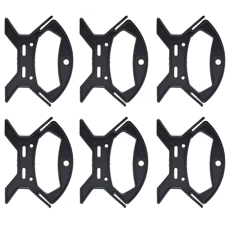 10pcs Black Cable Organizer Set C119177