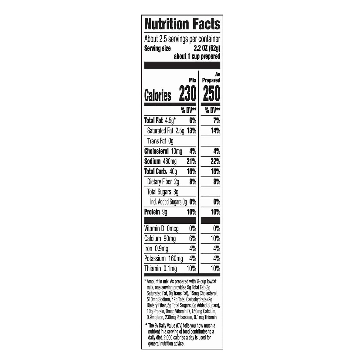 Four Cheese Penne Macaroni and Cheese Dinner with Organic Pasta, 5.5 OZ Y766