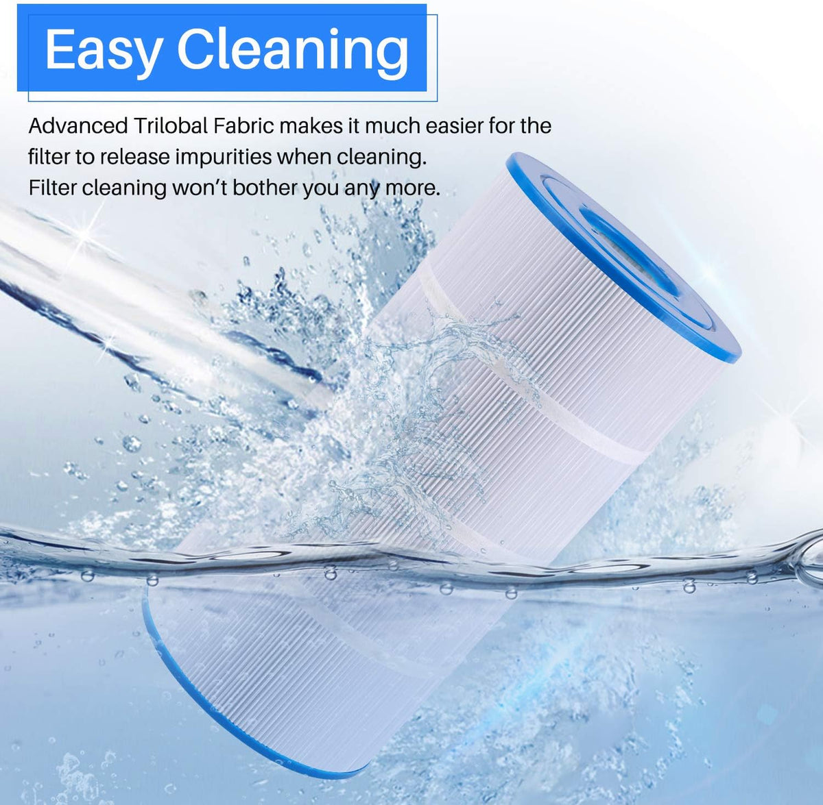 4 Pack 60 sq. ft. Filter Cartridge E3595