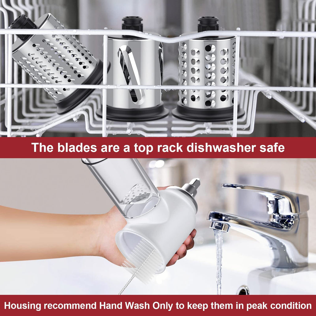 Vegetable Slicer and Cheese Grater Attachment for KitchenAid Stand Mixers N545640