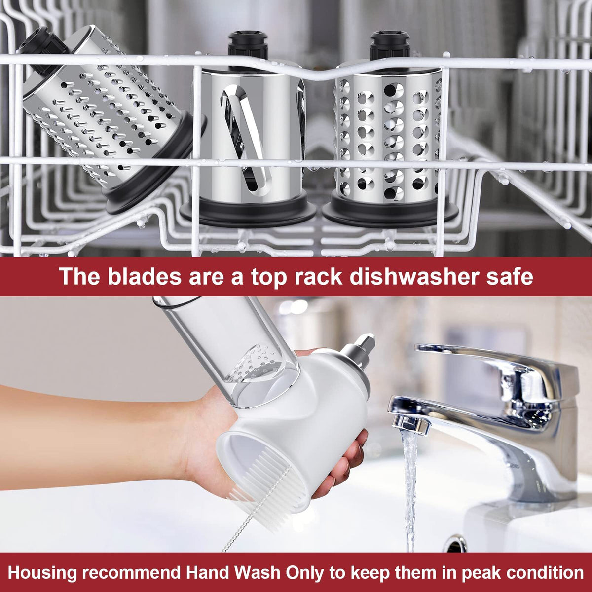 Vegetable Slicer and Cheese Grater Attachment for KitchenAid Stand Mixers N545640