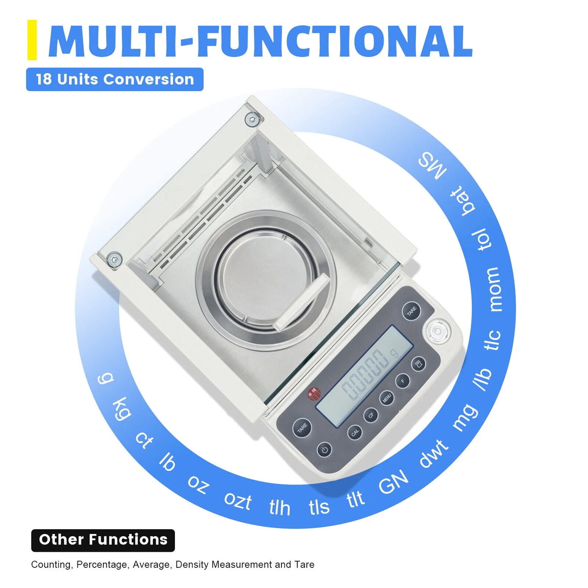 0.1 mg Electronic Analytical Balance T886