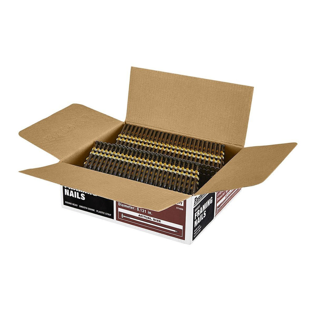 Bright Coated Framing Nails 2500 Pack Y1996