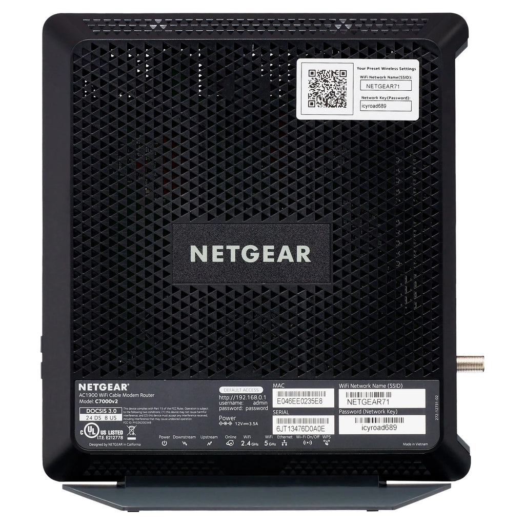 AC1900 DOCSIS 3.0 Cable Modem + WiFi Router R6961