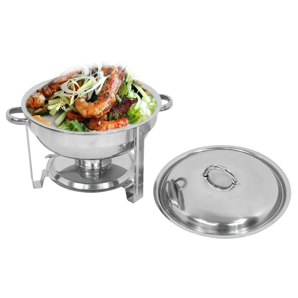 Round Chafing Dish 5Qt Buffet Stove Set U432