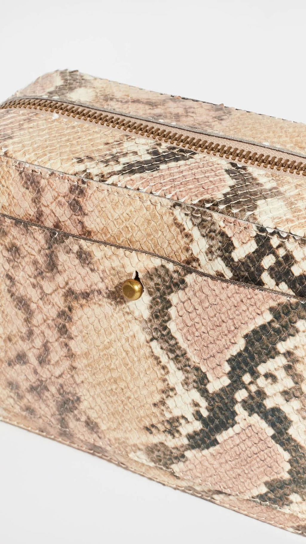 Snake Embossed Camera Bag K6992