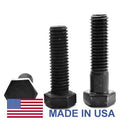 1/4 inch-20 x 4 1/2 inch Grade 8 Hex Cap Screw Black Oxide Q21242