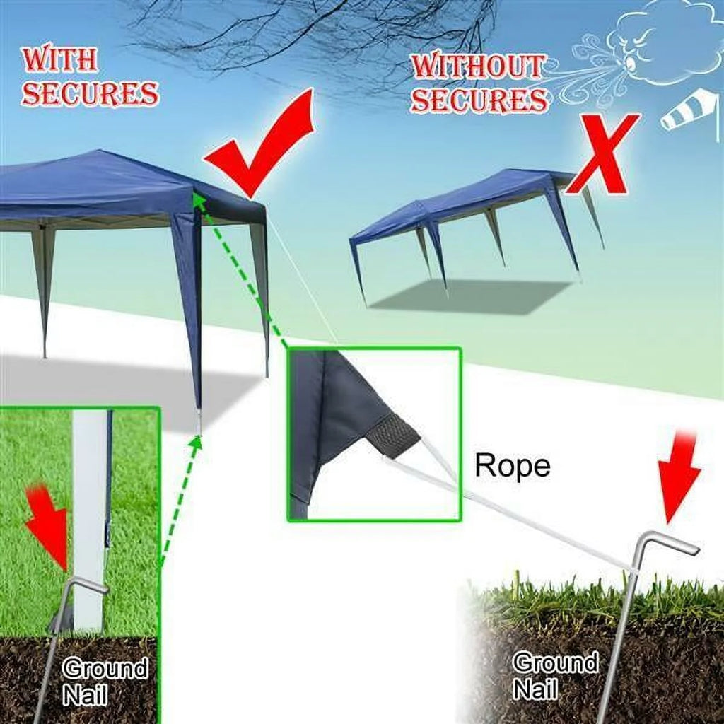 Blue Waterproof Folding Tent with Carry Bag W379
