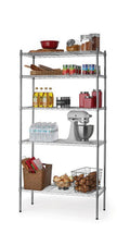 Chrome Wire 5-Tier 1750lb Capacity T8489