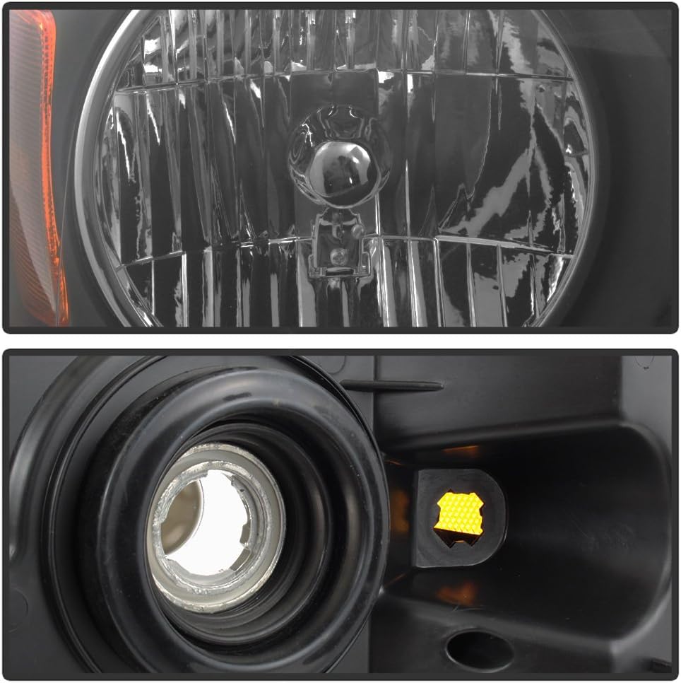 Headlights Headlamps Driver Passenger Side V4687