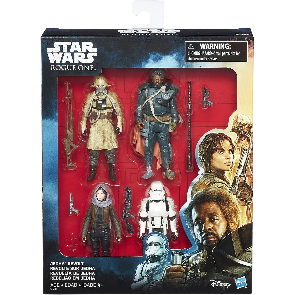 4pk Star Wars Action Figures E7705