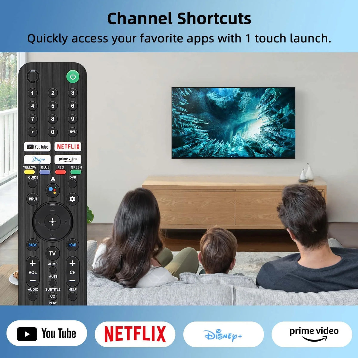 Voice Remote Control for Sony TV Z79478