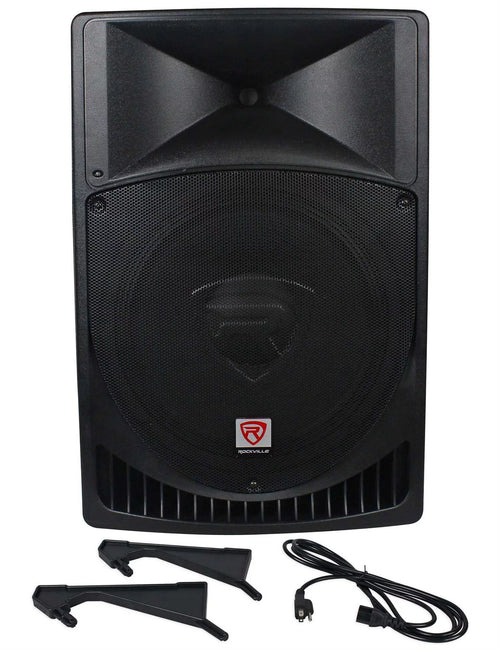 15" Powered Active 2-Way DJ PA Speakers I586