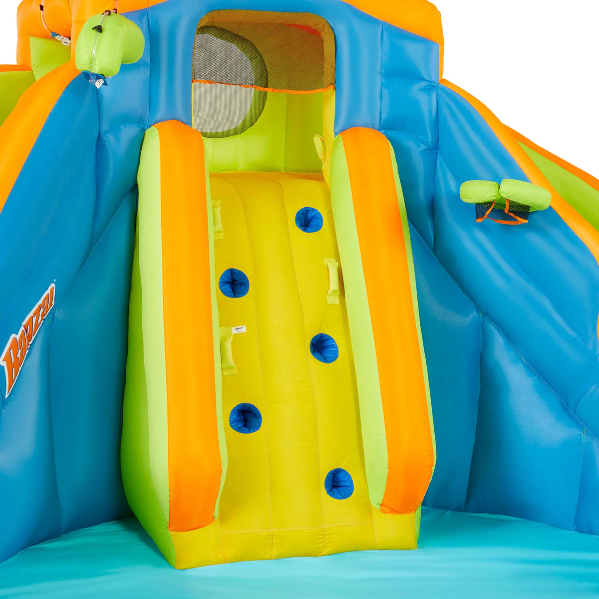 Inflatable 2 Lane Water Slide Splash Pool A609