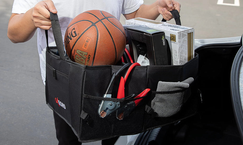 Auto Trunk Storage Organizer Bin with Pockets T931014
