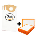 6 Replacement Vacuum Bags & 2 HEPA Filter E296846
