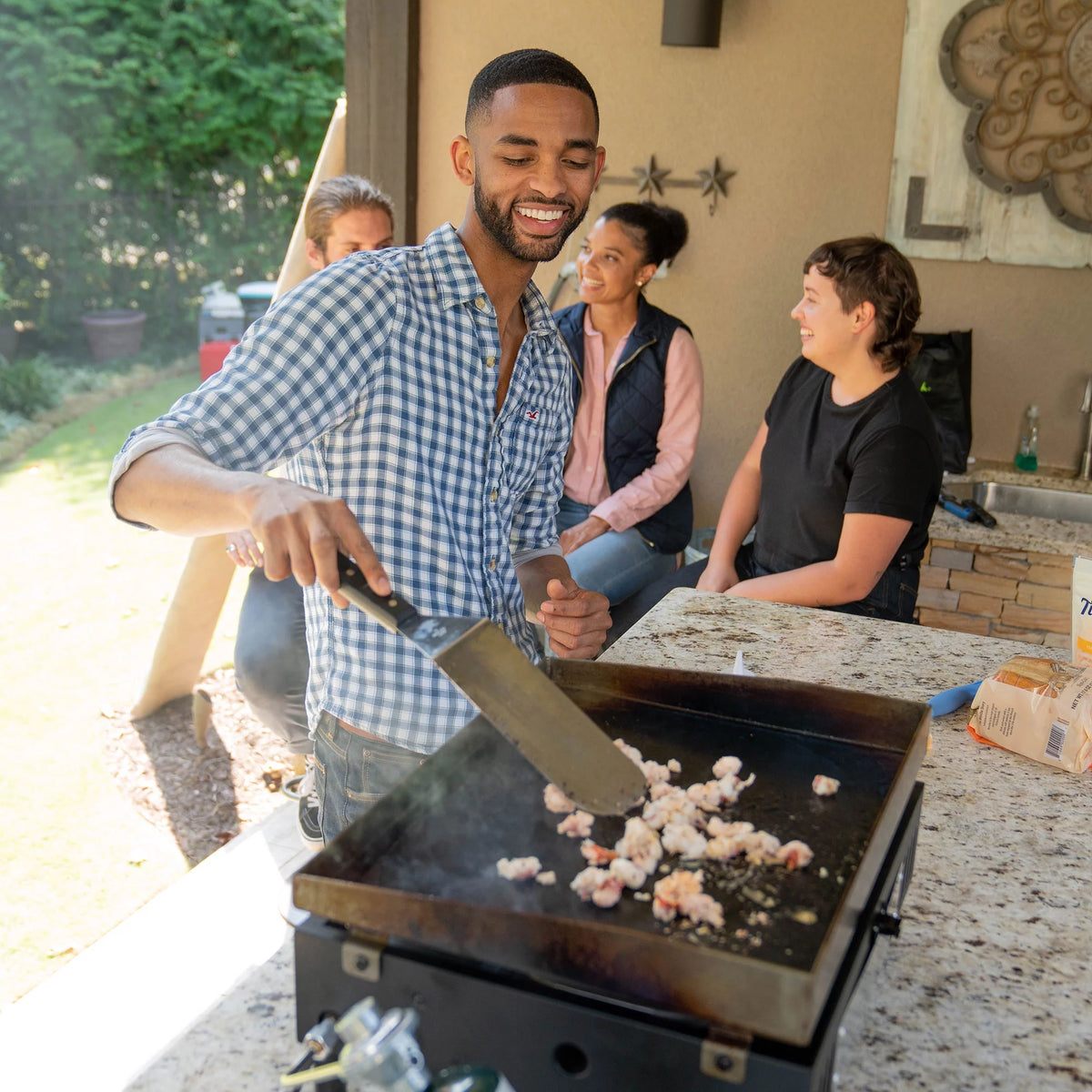 Portable 1 Burner LP Propane Gas Grill D476