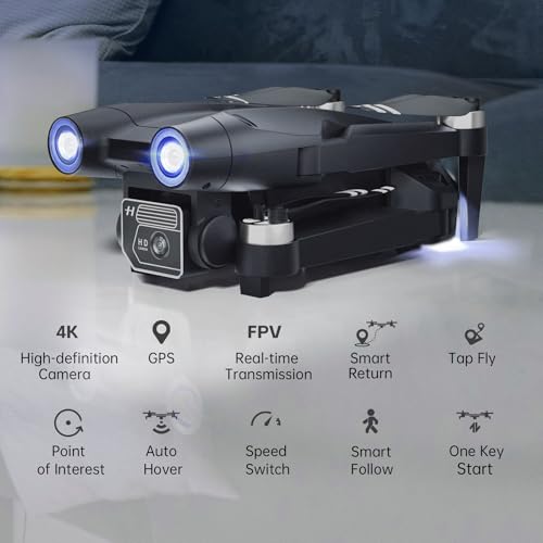 GPS Drone with Camera 4K UHD, Brushless Motor Z662