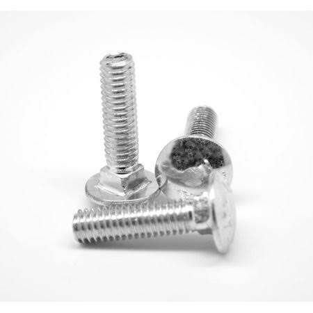 5/8 inch-11 x 3 1/4 inch Coarse Thread Grade 5 Carriage Bolt Medium Carbon Steel Zinc Plated Pk 75 W39659