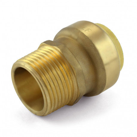 1" Push To Connect x 1" MNPT Adapter L1334