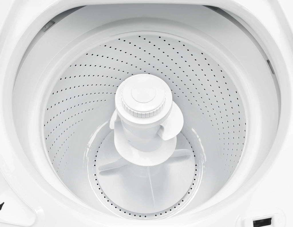 White Top-Load Washer with Dual Action Agitator, 3.5 Cu. ft. Capacity Q27030