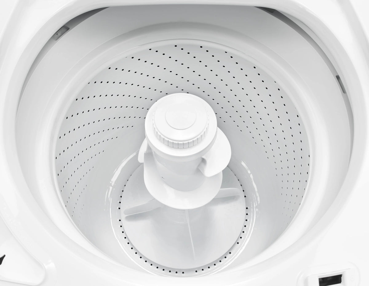 White Top-Load Washer with Dual Action Agitator, 3.5 Cu. ft. Capacity Q27030
