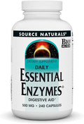 500mg Enzyme Supplement 240 Capsules G213