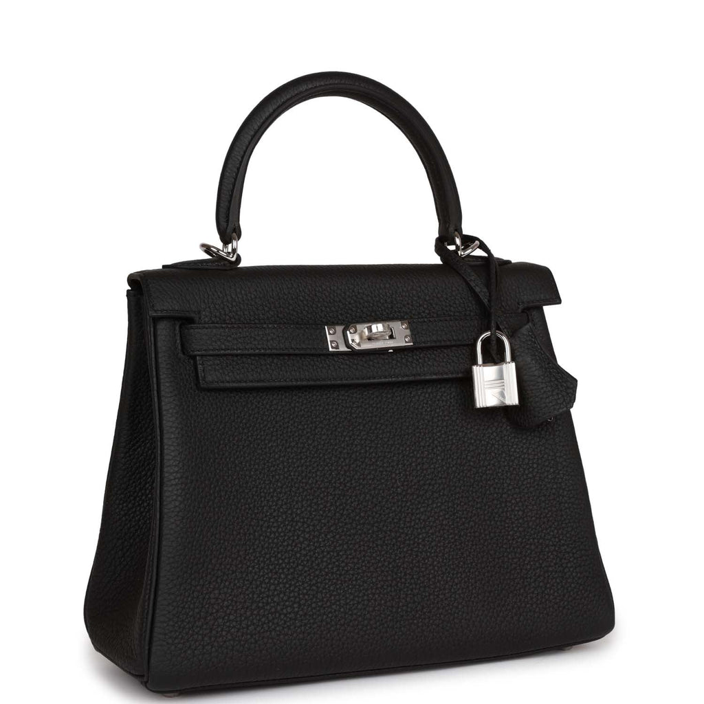Black Togo Leather Bag L807