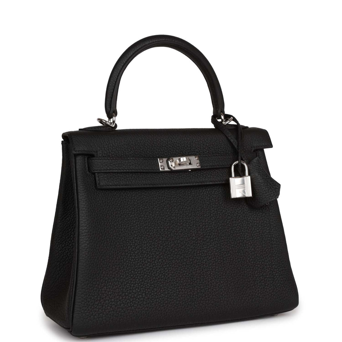 Black Togo Leather Bag L807