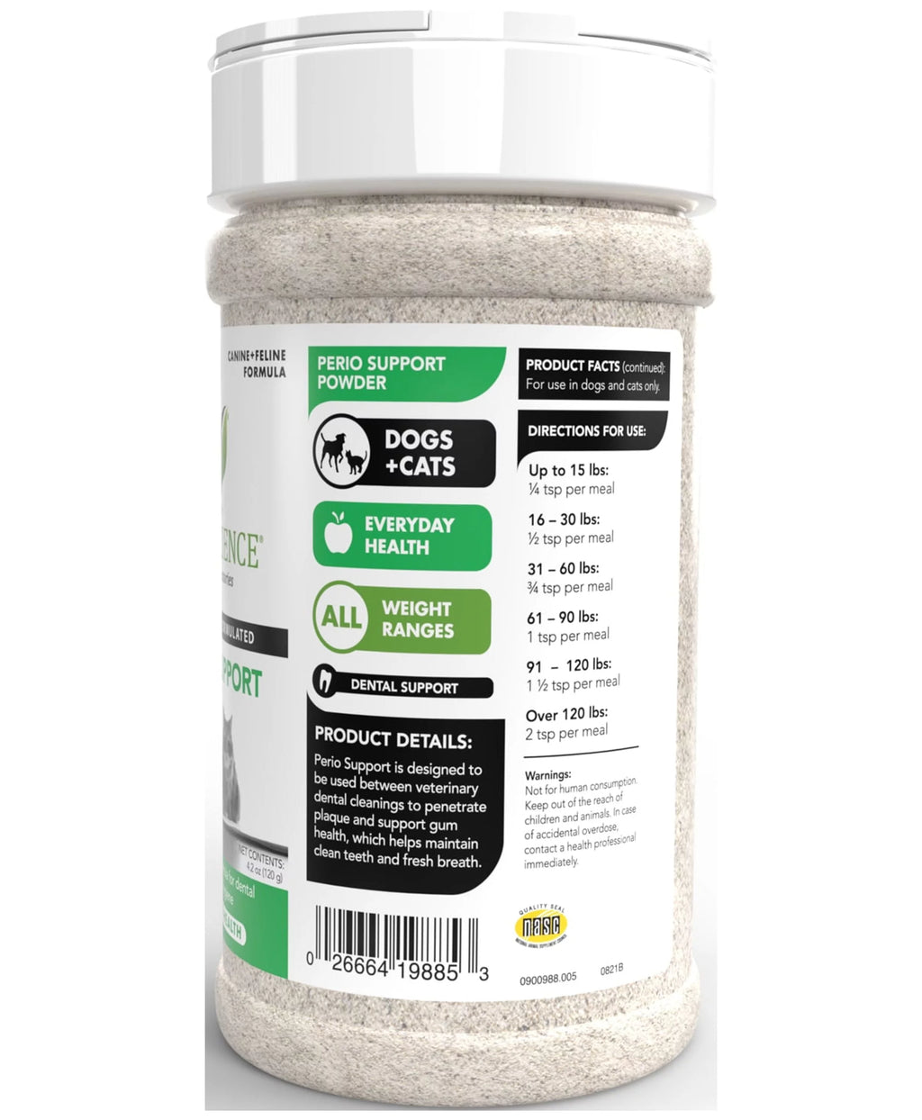 Dental Care Powder for Cats and Dogs 4.2 oz Z1711