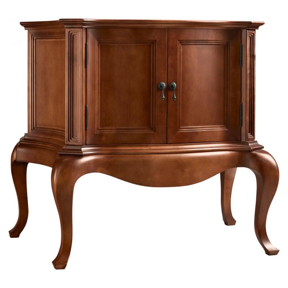 Colonial Cherry Bathroom Vanity Cabinet Base V384