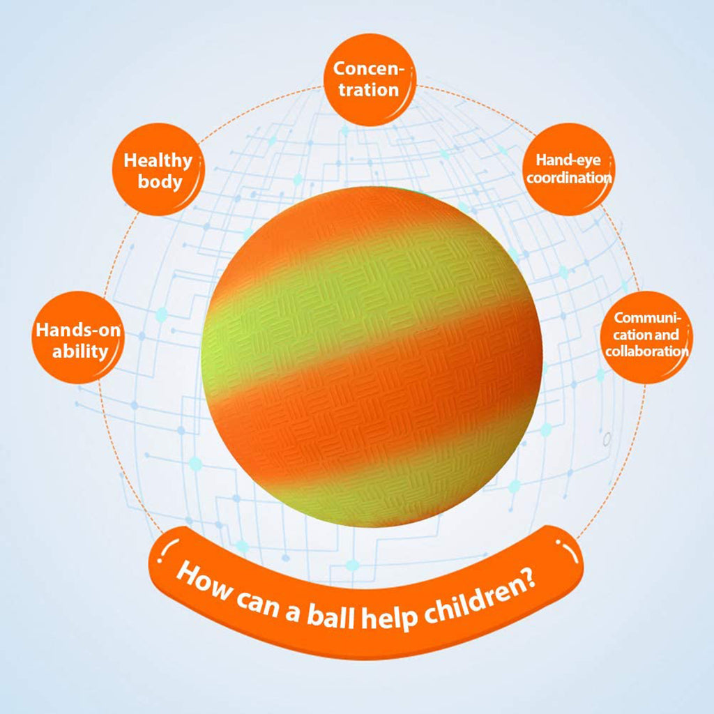 8.5Inch Rubber Bouncy Inflatable Balls U464